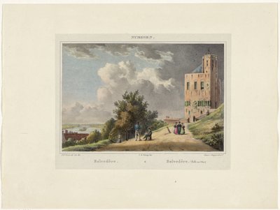 Vista do Belvedère em Nijmegen
Belvedère lll Belvedère (Belle vue d