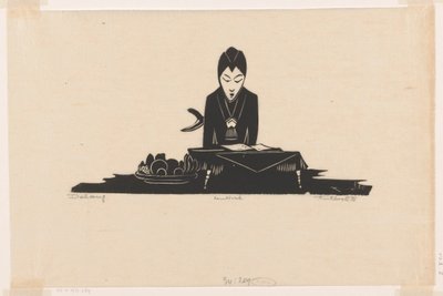 Dalang (título original no objeto) de Johannes Frederik Engelbert ten Klooster (signed by artist)
