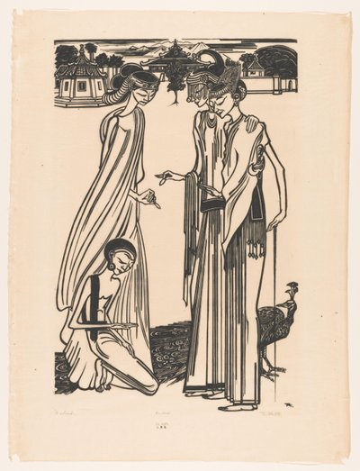 De aalmoes (título original sobre o objecto) de Johannes Frederik Engelbert ten Klooster (signed by artist)