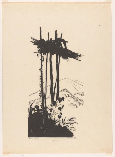 Papoeagraf (título original no objeto) de Johannes Frederik Engelbert ten Klooster (signed by artist)