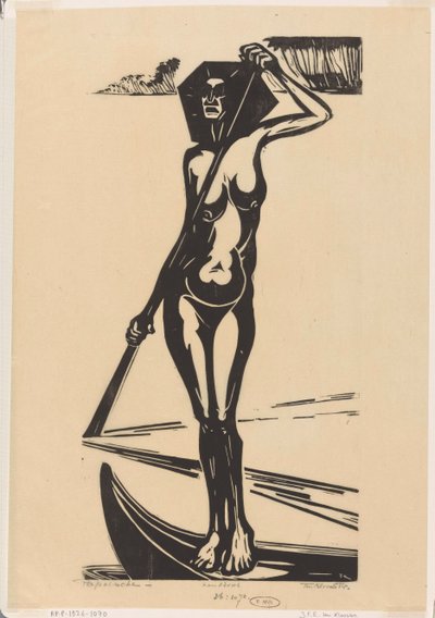 Papoesche (título original sobre o objecto) de Johannes Frederik Engelbert ten Klooster (signed by artist)