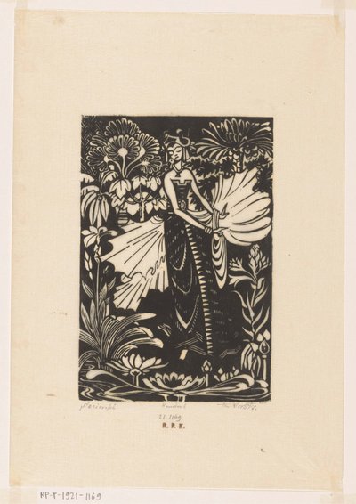 Serimpi (título original sobre o objecto) de Johannes Frederik Engelbert ten Klooster (signed by artist)