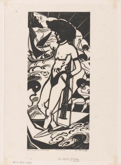 Piratas (título original no objeto) de Johannes Frederik Engelbert ten Klooster (signed by artist)