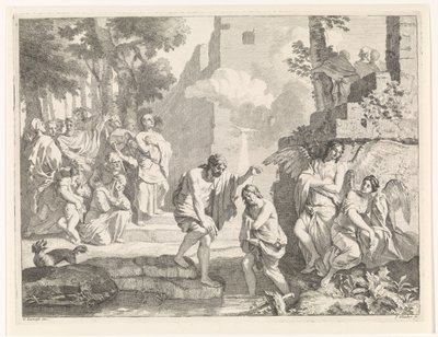 Baptismo de Cristo
Representações bíblicas, mitológicas e alegóricas (título da série) de Johannes Glauber