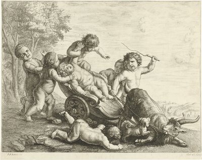 Putti com vagão de Johannes Gronsveld
