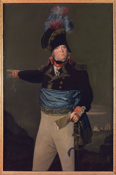 Retrato do General Pierre-Jacques (Pierre Jacques) Osten (1759-1814), de Koekkoek, Johannes Hermanus (1778-1851). Óleo sobre tela. Dimensão : 155x102 cm. Coleção Particular de Johannes Hermanus Koekkoek