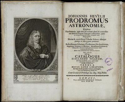 Johannes Hevelius recolhido astronomia, 1690 de Johannes Hevelius