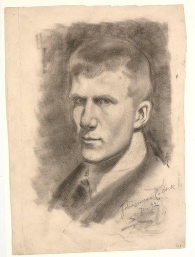 Auto-retrato de Johannes Holbek