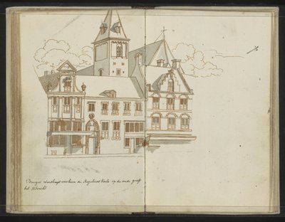 Orfanato civil no Oudegracht em Utrecht de Johannes Huibert Prins