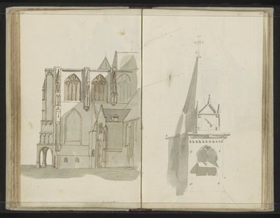 Igreja Velha em Delft de Johannes Huibert Prins