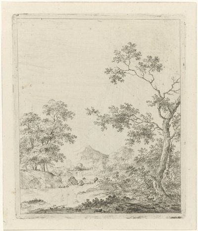 paisagem com pescador de Johannes Janson
