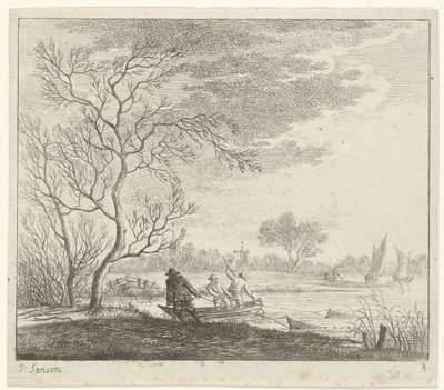 Paisagem com pescadores
Abril
Os doze meses (título da série)
Desenhos coloridos dos 12 Meses (...) (título da série) de Johannes Janson