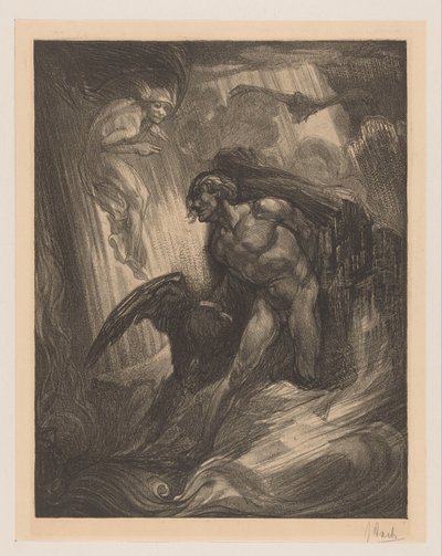 A Tortura de Prometeu de Johannes Josephus Aarts (signed by artist)