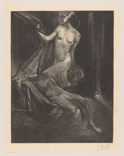 Judite com a cabeça e corpo de Holofernes de Johannes Josephus Aarts (signed by artist)