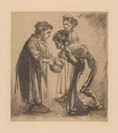Três mulheres com marijuana de Johannes Josephus Aarts