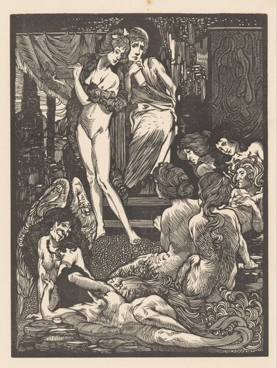 Nove fantásticas figuras femininas de Johannes Josephus Aarts