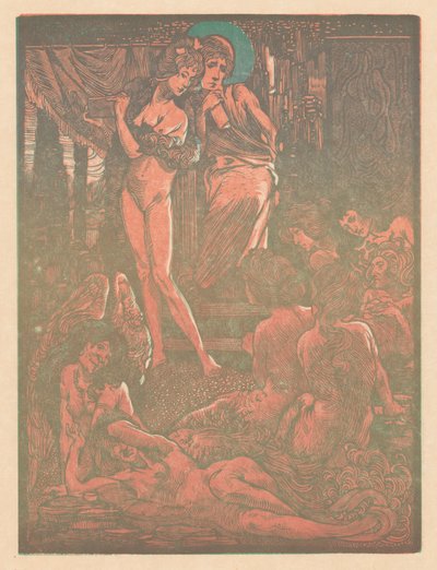 Nove fantásticas figuras femininas de Johannes Josephus Aarts