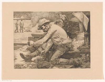 Trabalhador intrometido de Johannes Josephus Aarts