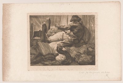 Trabalhador curioso de Johannes Josephus Aarts