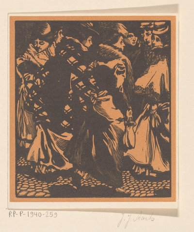 Sete mulheres na rua de Johannes Josephus Aarts