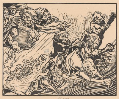 Criaturas de fantasia flutuantes de Johannes Josephus Aarts