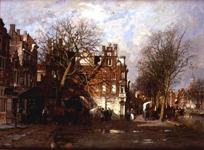 Vista de Capriccio da Cidade de Johannes Karel Christian Klinkenberg