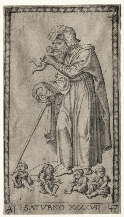 Saturno, 1547. de Johannes Ladenspelder