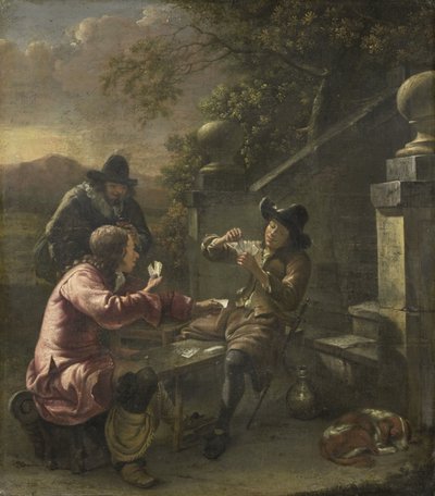 Os jogadores de cartas de Johannes Natus