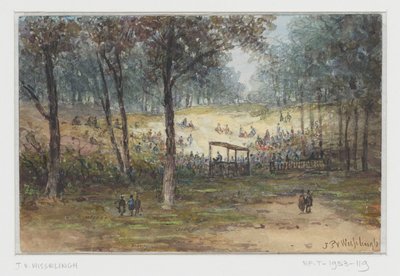 Reunião ao ar livre de Johannes Pieter van Wisselingh
