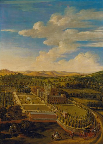 Wollaton Hall e Parque, Nottinghamshire de Johannes Siberechts