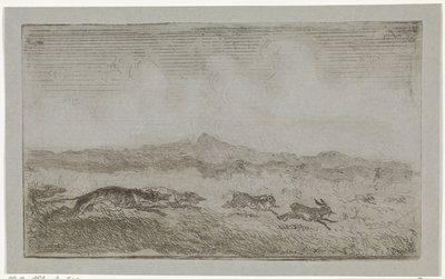 Caça à lebre de Johannes Tavenraat