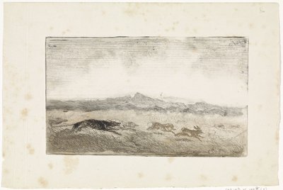 Caça à lebre de Johannes Tavenraat