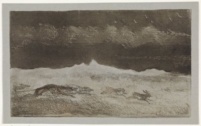 Caça à lebre de Johannes Tavenraat