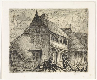 Casa de campo em Auschowitz na Boémia de Johannes Tavenraat
