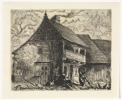 Casa de campo em Auschowitz na Boémia de Johannes Tavenraat
