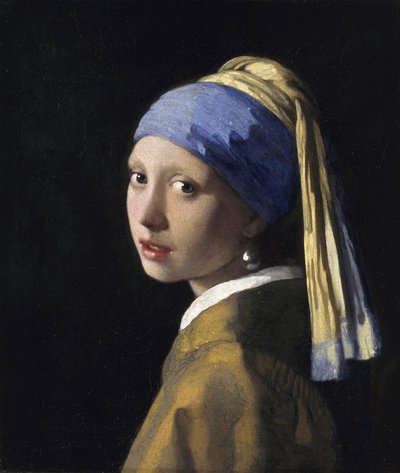 Neerlandês: Meisje met de parel Girl with a Pearl Earring de Johannes Vermeer