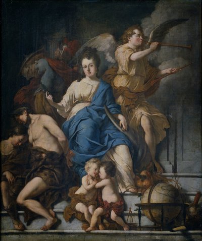 Alegoria do Tratado de Ryswick, 1697 de Johannes Voorhout (I)