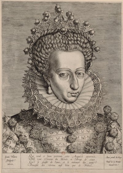 Catarina de Navarra de Johannes Wierix