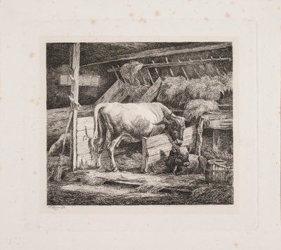 Um estábulo de Johannes Wilhelm Zillen