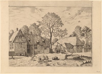 Fazendas com Poço de Johannes and Lucas van Doetechum after Master of the Small Landscapes