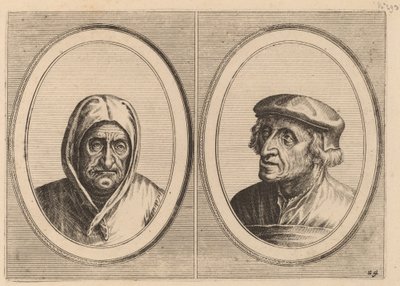 "Aecht Sonder-ziel" e "Heertje Al-te-mooy" de Johannes and Lucas van Doetechum after Pieter Bruegel the Elder