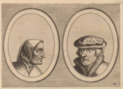 "Buyltje On-versaed" e "Waerner Alwayst-meer" de Johannes and Lucas van Doetechum after Pieter Bruegel the Elder