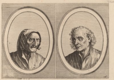 "Foockel Frons-muyl" e "Pietje Hard-loop" de Johannes and Lucas van Doetechum after Pieter Bruegel the Elder