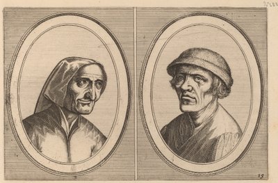 "Maey Veeghde-pot" e "Pannetje Vet" de Johannes and Lucas van Doetechum after Pieter Bruegel the Elder