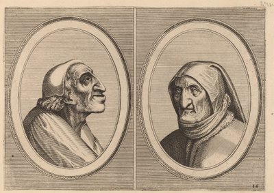 "Pater Muylaert" e "Mater Bille-bloots" de Johannes and Lucas van Doetechum after Pieter Bruegel the Elder