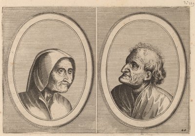 "Ritze Stijn" e "Schurckje Sonder-Baerdt" de Johannes and Lucas van Doetechum after Pieter Bruegel the Elder