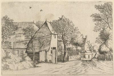 Estrada da Vila com Poço de Johannes and Lucas van Doetechum after the Master of the Small Landscapes