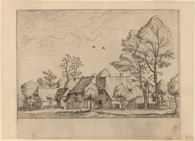 Fazenda Grande com Poço de Johannes van Doetechum, the Elder and Lucas