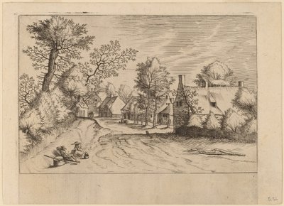 Estrada da Vila de Johannes van Doetechum, the Elder and Lucas
