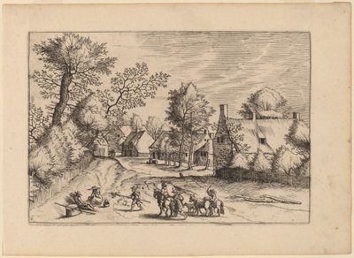 Estrada da Vila de Johannes van Doetechum, the Elder and Lucas